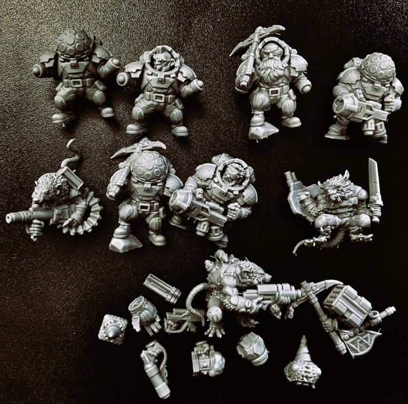 3D Printed Miniatures